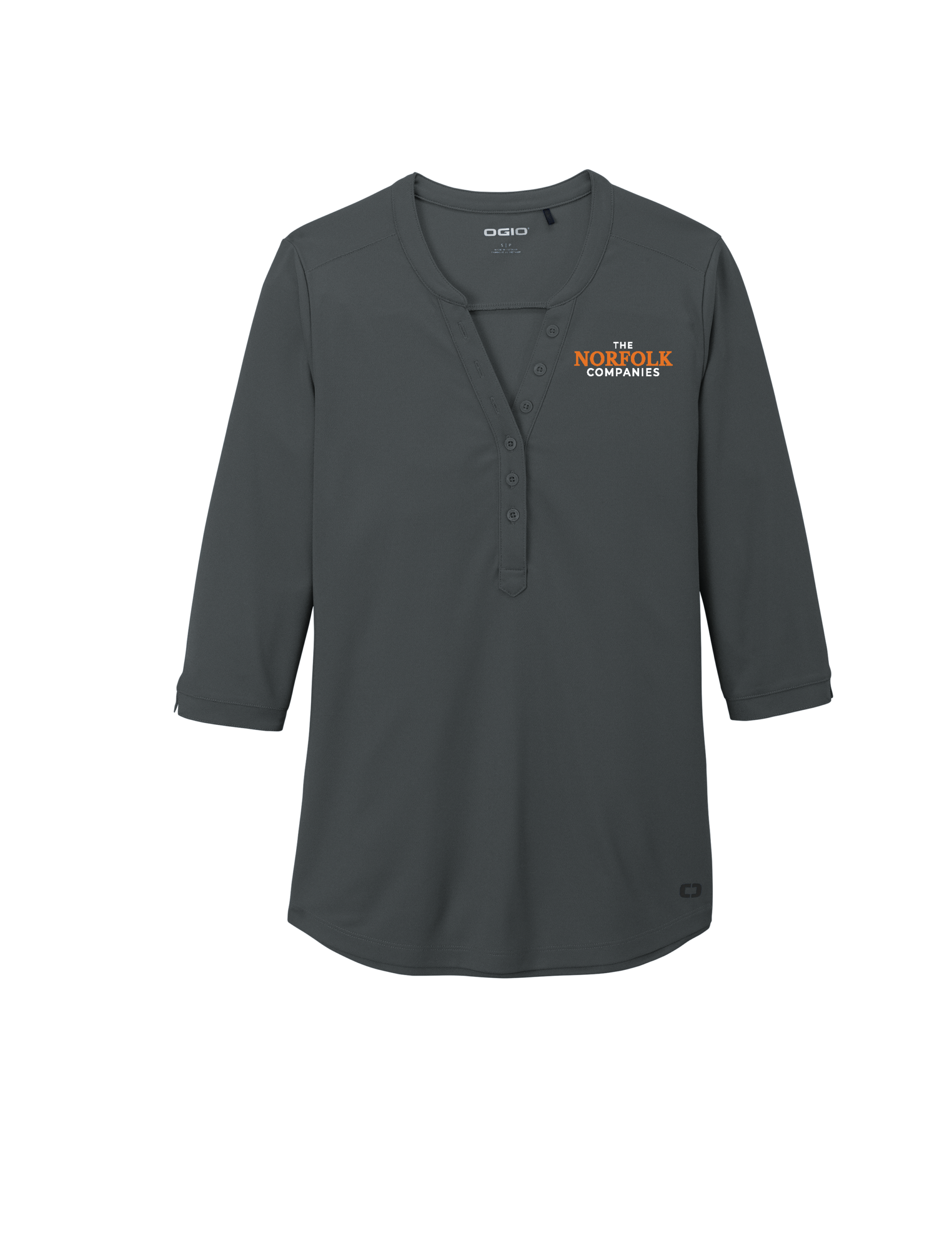 OGIO Women's Jewel Henley - Image 2